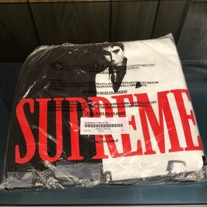Brand new Supreme Scarface Black Tee